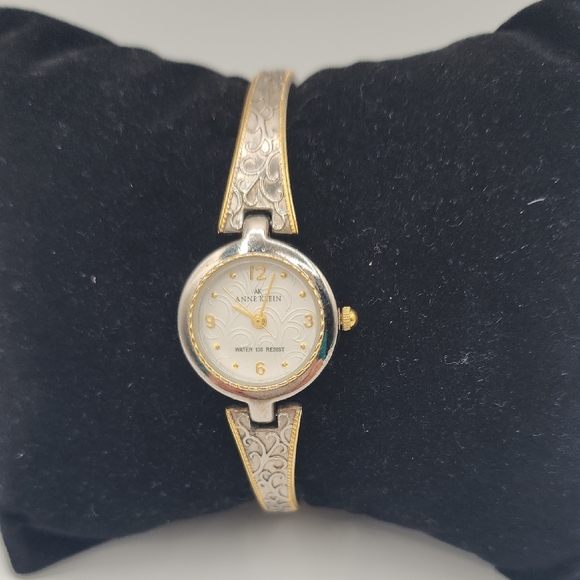 Anne Klein Elegant Gold and Silver Women's Watch - Picture 1 of 9